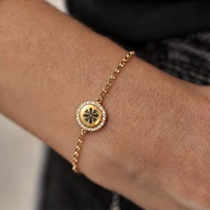 браслет з вишиванкою імені
