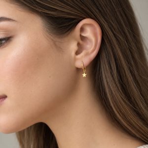 Сережки з зірочкою